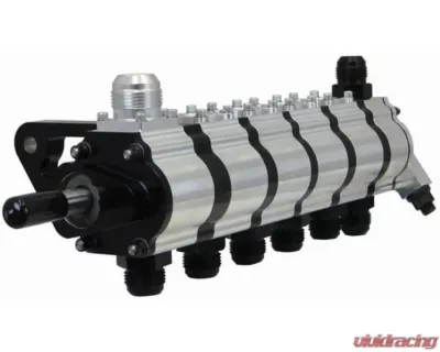 Moroso 1.200 Pressure Left Side Tri-Lobe 6 Stage Dry Sump Oil Pump w/Fuel Pump Drive - 22366