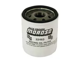 Moroso Racing GM LS/Ford 4.6/5.0/5.4/Import 22mm-1.5 Thread 3-1/2in Tall Oil Filter