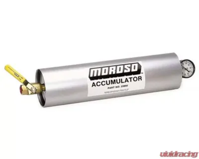 Moroso 20-1/8in x 4.25in 3 Quart Oil Accumulator - 23900