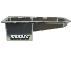 Moroso Wet Sump 10qt 7.5in Aluminum Oil Pan Mopar 5.7/6.1/6.4L w/Rear Sump
