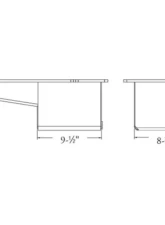 Moroso Wet Sump 10qt 7.5in Aluminum Oil Pan Mopar 5.7/6.1/6.4L w/Rear Sump                                     - 27601 - Image 2