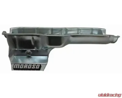 Moroso Jeep 4.0L TJ/XJ/YJ Multi-Baffled 7.25qt Steel Oil Pan - 27862