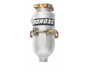 Moroso 1qt 8in x 3-1/8in Breather Tank/Catch Can