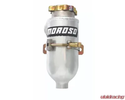 Moroso 1qt 8in x 3-1/8in Breather Tank/Catch Can - 85450