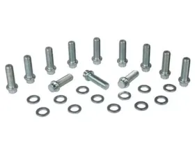 Moroso 3/8in-16 x 1.25in & 3/8in-16 x 1.75in Chevrolet Big Block Intake Manifold Bolt Kit