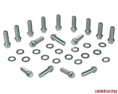 Moroso Set of 12 3/8in-16 x 1.25in Chevrolet Big Block Intake Manifold Bolt Kit - 38410