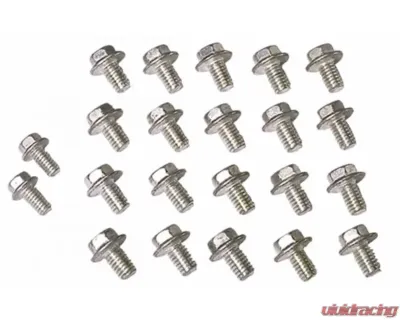 Moroso Set of 18 Oil Pan Bolts Chevrolet SBC/Oldsmobile w/Multi-Piece Gaskets - 38555
