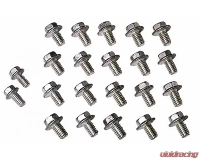 Moroso Set of 22 Bolts Oil Pan Chevrolet Big Block/Pontiac Self Locking Oil Pan Bolts - 38560