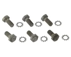 Moroso 6pc Steel Chevrolet V8/90 Degree V6 Flywheel Bolts