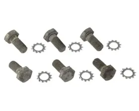Moroso 6pc Steel Chevrolet Big Block/Small Block/90 Degree V6 Flex Plate Bolts