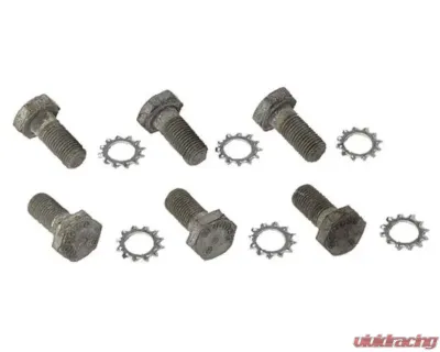 Moroso 6pc Steel Chevrolet Big Block/Small Block/90 Degree V6 Flex Plate Bolts - 38760