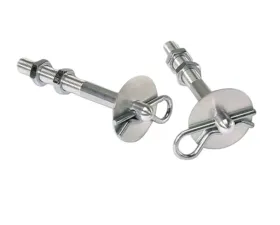 Moroso 2pc Aluminum 3/8in Hood Pin Set