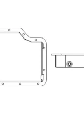 Moroso 3in GM Turbo 400 Transmission Pan                                     - 42020 - Image 2