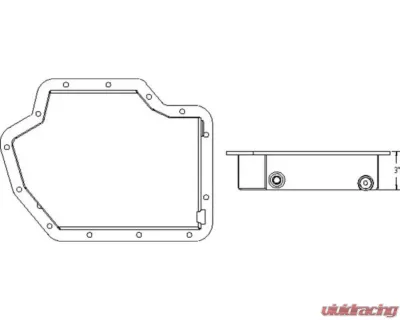 Moroso 3in GM Turbo 400 Transmission Pan - 42020