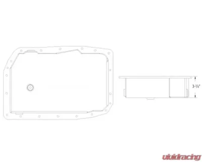 Moroso 3.35in GM 6L80 Transmission Pan - 42030