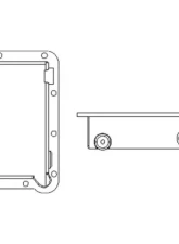 Moroso 2.5in Ford C4 Transmission Pan                                     - 42040 - Image 2