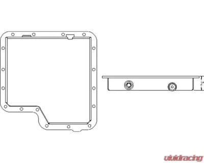 Moroso 2in Ford C6 Transmission Pan - 42060