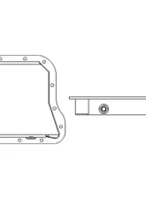 Moroso 2.33in Chrysler Torqueflite Transmission Pan                                     - 42080 - Image 2