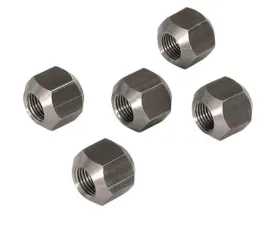 Moroso 5pc 1/2in-20 x 13/16 Hex Double Ended Lug Nuts
