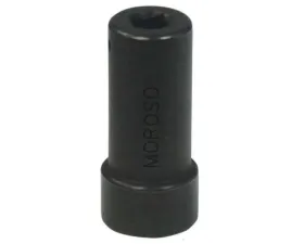 Moroso Steel Accept 1/2in Drive/Fits 1in Lug Nuts Pit Socket