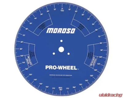 Moroso 18in Degree Wheel - 62191