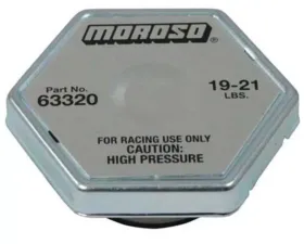 Moroso 19-21lbs Racing Radiator Cap
