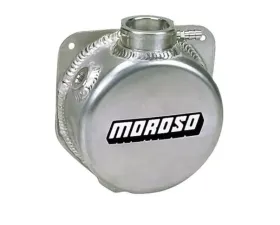 Moroso 3-5/8in 1.5qt Stamped Filler Neck Universal Coolant Expansion Tank