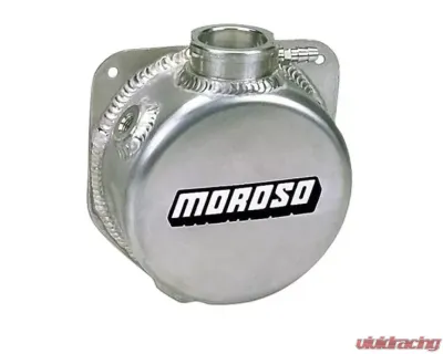 Moroso 3-5/8in 1.5qt Stamped Filler Neck Universal Coolant Expansion Tank - 63650