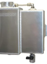 Moroso 1.25qt Billet Filler Neck Universal Coolant Expansion & Recovery Tank                                     - 63772 - Image 2