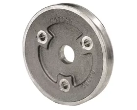 Moroso Cast Aluminum Single Groove Crankshaft Pulley Chevrolet SBC w/Short Pump