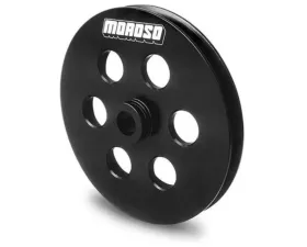 Moroso Billet Aluminum Single Groove GM Late Model Power Steering Pulley