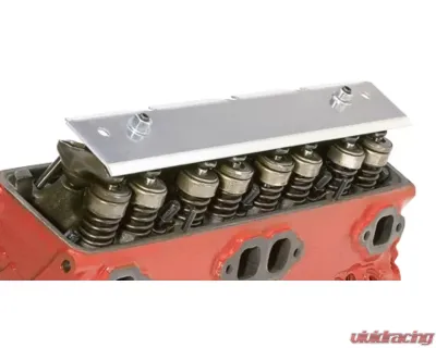 Moroso Aluminum Valvetrain Oil Deflector Chevrolet SBC/Ford 289-302 w/Stamped Rocker Arms - 67700