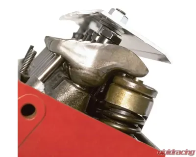 Moroso Aluminum Valvetrain Oil Deflector Chevrolet SBC/Ford 289-302 w/Stamped Rocker Arms - 67700