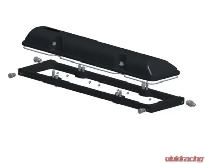 Moroso Billet Aluminum 2pc Valve Cover w/Oilers Chevrolet SBC w/13 to 23 Degree Heads - 68051