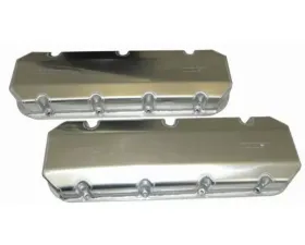 Moroso Aluminum BBC w/Symmetrical Port/Stock Heads Valve Cover w/ Steel Insert
