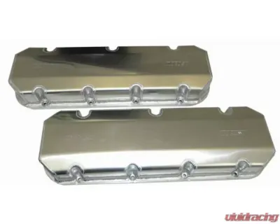 Moroso Aluminum BBC w/Symmetrical Port/Stock Heads Valve Cover w/ Steel Insert - 68345