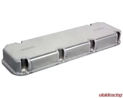 Moroso Pair Aluminum 2.5in Ford 429-460 Valve Cover w/Billet Rail - 68348