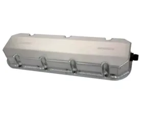 Moroso Aluminum BBC w/Symmetrical Port/Stock Heads Valve Cover -12An Fitting