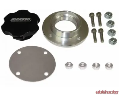 Moroso 1.5in OD 1-1/4in-12UNF Thread Non-Weld Filler Cap Kit - 68485