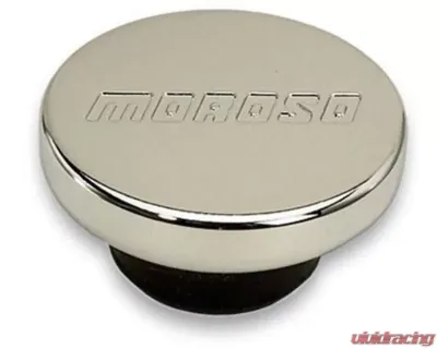Moroso Chrome Plated Push-In Type 1.22in Diameter Oil Filler Cap - 68660