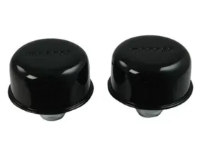 Moroso Black Powder Coat One Piece Push-In Type 1.22in Diameter Valve Cover Breather