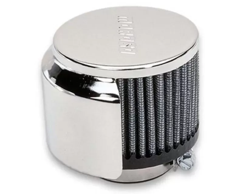 Moroso 1.5in ID Half Hood Clamp-On Filtered Valve Cover Breather - 68812