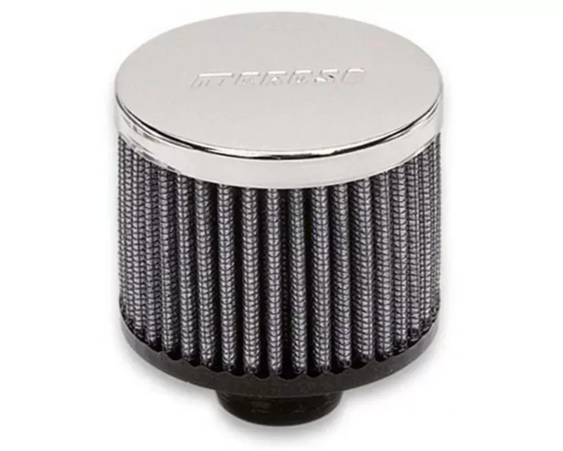 Moroso 1.22in ID No Hood Push-In Filtered Valve Cover Breather - 68817