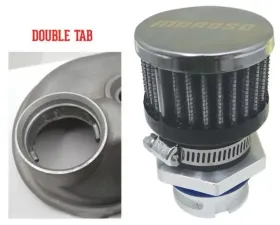 Moroso Double Tab Oil Fill Hole OEM GM LS Valve Cover Breather Kit
