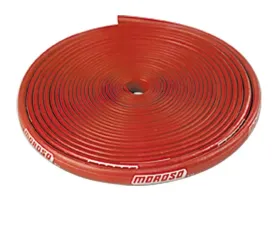 Moroso 25ft Roll Red 8mm Insulated Spark Plug Wire Sleeve