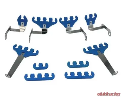 Moroso Blue 7-9mm Ford Small Block Ignition Wire Loom Kit - 72130
