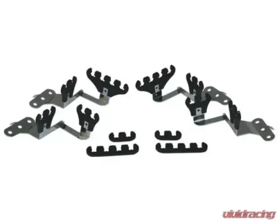 Moroso Black 7-9mm Centerbolt Chevrolet Small Block Ignition Wire Loom Kit - 72143