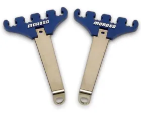 Moroso Blue 7-9mm Chevrolet Small Block 4-Hole Ignition Wire Loom Kit