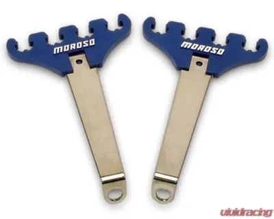 Moroso Blue 7-9mm Chevrolet Small Block 4-Hole Ignition Wire Loom Kit - 72180