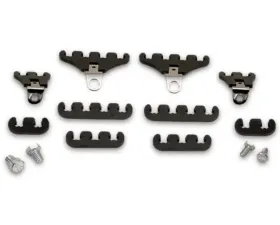 Moroso Black Chevrolet Small Block Under-Header Ignition Wire Loom Kit C- 7-9mm